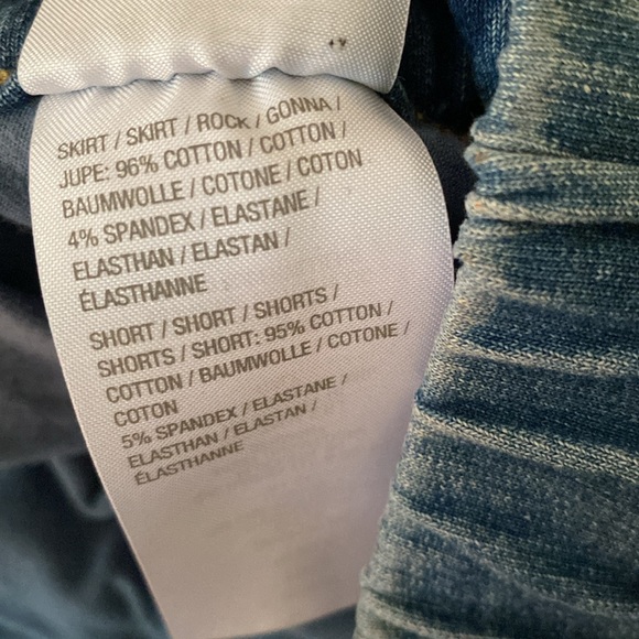 Denim pull-on skort - Picture 8 of 8
